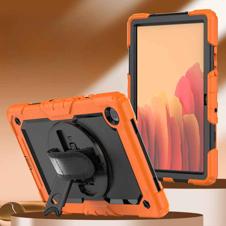 Suitable for Samsung A9plus tablet S9+ protective cover protective shell anti-fall bracket 2024S6lite silicone P620