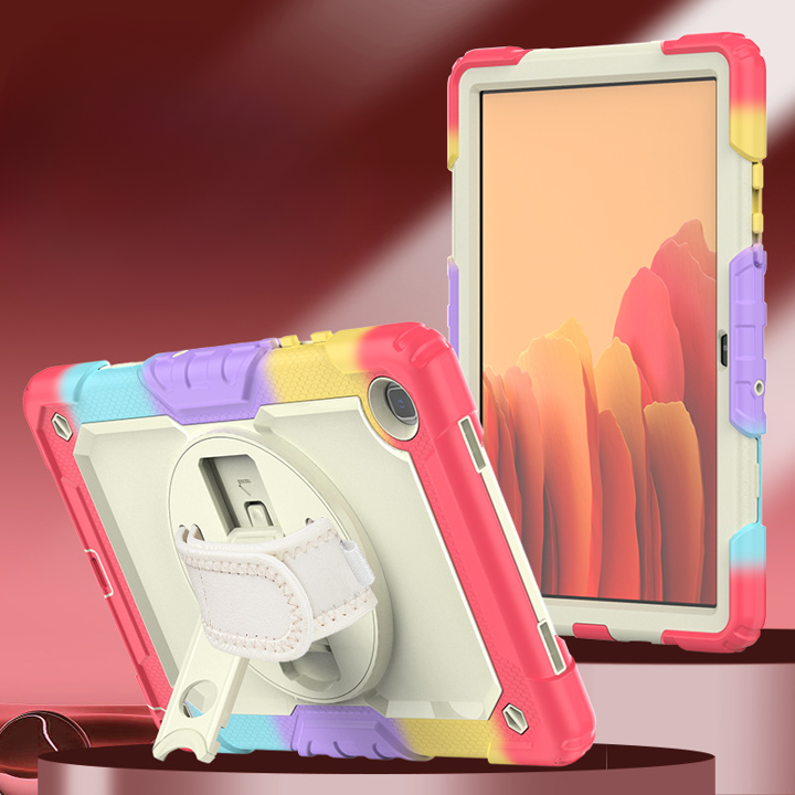 Suitable for Samsung A9plus tablet S9+ protective cover protective shell anti-fall bracket 2024S6lite silicone P620
