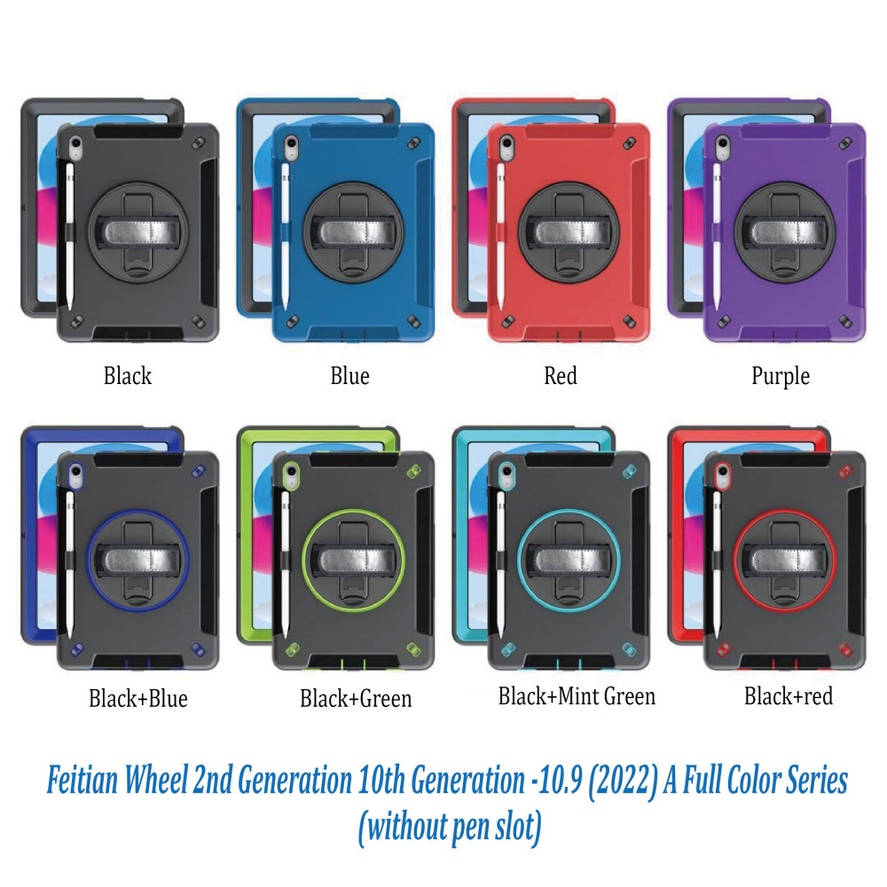 2024 suitable for ipad protective case air6 Samsung Lenovo three-proof anti-fall handheld pen slot tablet protective case