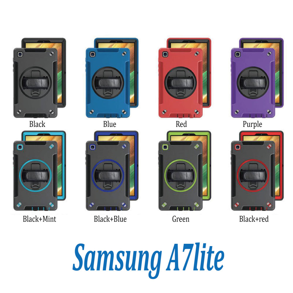 2024 suitable for ipad protective case air6 Samsung Lenovo three-proof anti-fall handheld pen slot tablet protective case