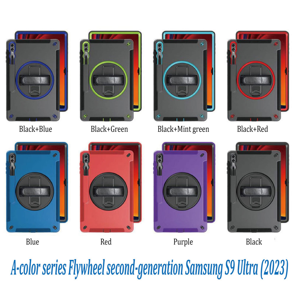 2024 suitable for ipad protective case air6 Samsung Lenovo three-proof anti-fall handheld pen slot tablet protective case
