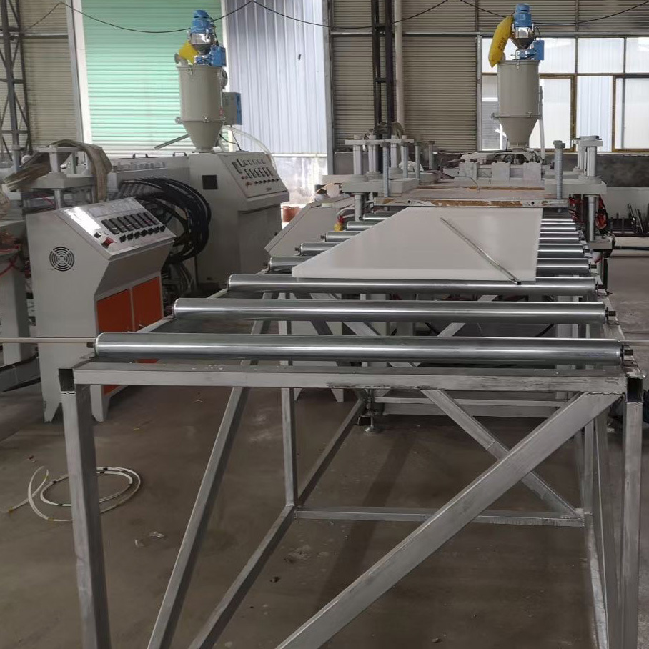 Polymer thick plate machine production line