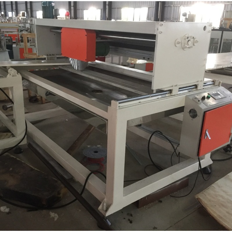 Polymer thick plate machine production line