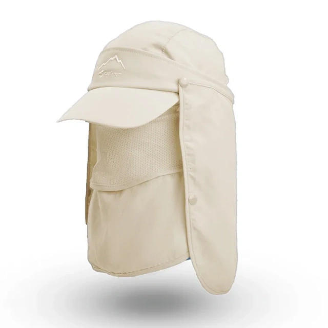 Multifunction Foldable Quick Drying Waterproof Hat UV Protection Outdoors Baseball for Men Camping Face Neck Protection Sun Cap