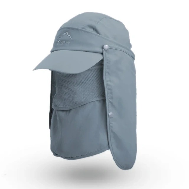 Multifunction Foldable Quick Drying Waterproof Hat UV Protection Outdoors Baseball for Men Camping Face Neck Protection Sun Cap