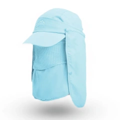 Multifunction Foldable Quick Drying Waterproof Hat UV Protection Outdoors Baseball for Men Camping Face Neck Protection Sun Cap