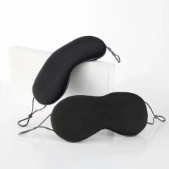 両面温かくて涼しい睡眠用アイシェード 目隠し 調節可能なストラップ 旅行用遮光アイマスク バイカラー ユニセックス アイパッチ