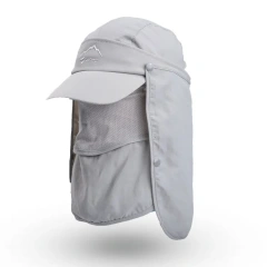Multifunction Foldable Quick Drying Waterproof Hat UV Protection Outdoors Baseball for Men Camping Face Neck Protection Sun Cap