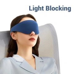 カスタマイズ睡眠アイマスク 3D 輪郭 3D 遮光 3D アイマスク 輪郭睡眠マスク メモリーフォーム 3D 睡眠マスク