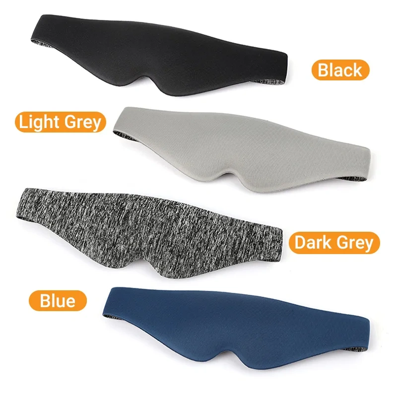 Customize Sleep Eye Mask 3D Contoured 3d Block Out Light 3D Eyemask Contoured Sleep Mask Memory Foam 3D Sleeping Mask