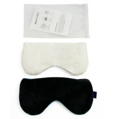 電子レンジ加重アイマスク ドライアイ用冷温湿布 ヨガ用睡眠シェード ビーズ入りアイピロー