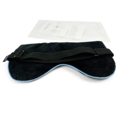 電子レンジ加重アイマスク ドライアイ用冷温湿布 ヨガ用睡眠シェード ビーズ入りアイピロー