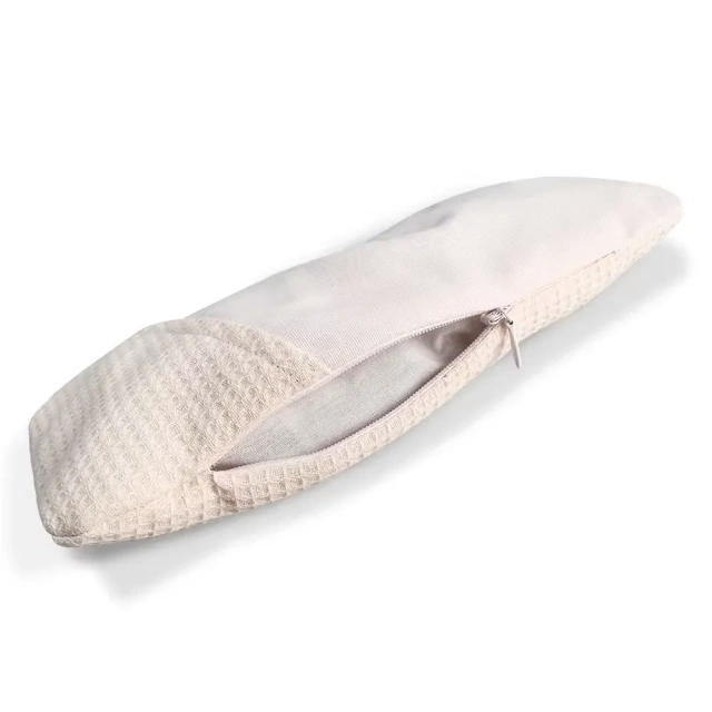 Pink Organic Linen 100% Cotton Yoga Eye Pillow Filled with Flaxseed and Lavender Moist Heat for Dry Eye