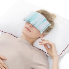 高品質の伝統的なラベンダーの香りの温かい圧縮のスタイリッシュな瞑想用アイピロー、タッセル付き