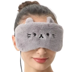 再利用可能なUSB加熱睡眠アイマスクホットグラフェンヒート目隠しアイシェード