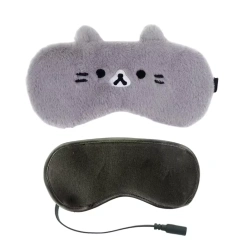 再利用可能なUSB加熱睡眠アイマスクホットグラフェンヒート目隠しアイシェード