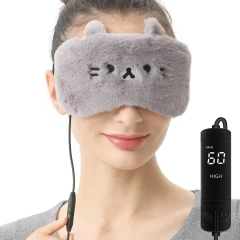 再利用可能なUSB加熱睡眠アイマスクホットグラフェンヒート目隠しアイシェード
