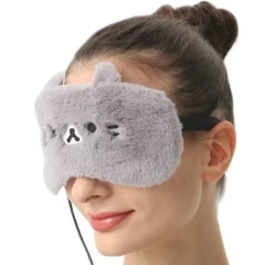 再利用可能なUSB加熱睡眠アイマスクホットグラフェンヒート目隠しアイシェード