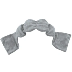 重みのあるアイマスク 優しい圧力の睡眠マスク ガラスビーズ入り枕 睡眠に柔らかい