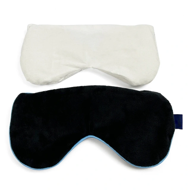 電子レンジ加重アイマスク ドライアイ用冷温湿布 ヨガ用睡眠シェード ビーズ入りアイピロー