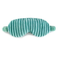 リラックスできる柔らかいフランネルカバーのアイマスク付きトップアイピロー