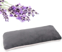 ラベンダーの加重アイピロー、電子レンジ対応の湿熱アイコンプレッションマスク、洗えるカバー付き、睡眠、ヨガ、片頭痛緩和に