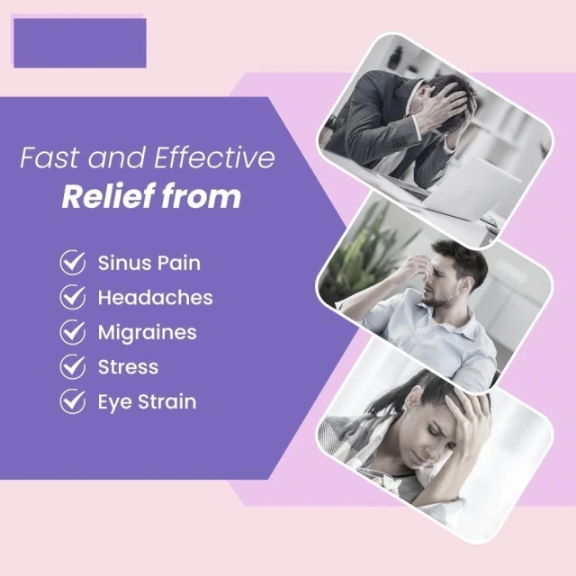 顔用マイクロ波加熱パッド、副鼻腔圧緩和用の温冷温湿布、片頭痛、緊張、頭痛用の副鼻腔緩和マスク