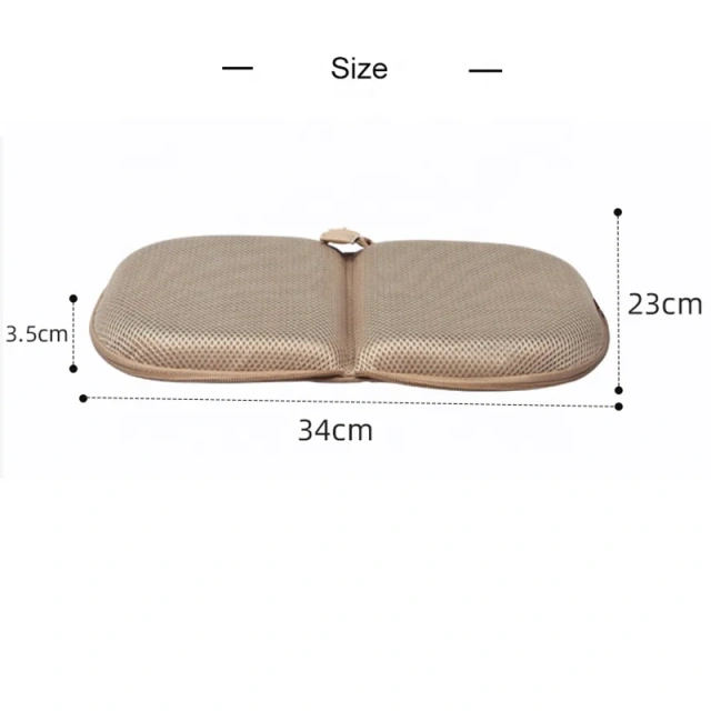Hot Sale Cooling Gel Seat Cushion Folding Memory Foam Seat Pad for Car seat for Office chair Outdoor Custom Massage  Cushion