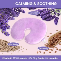 顔用マイクロ波加熱パッド、副鼻腔圧緩和用の温冷温湿布、片頭痛、緊張、頭痛用の副鼻腔緩和マスク