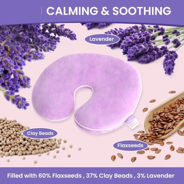 顔用マイクロ波加熱パッド、副鼻腔圧緩和用の温冷温湿布、片頭痛、緊張、頭痛用の副鼻腔緩和マスク