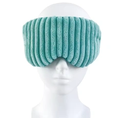 リラックスできる柔らかいフランネルカバーのアイマスク付きトップアイピロー