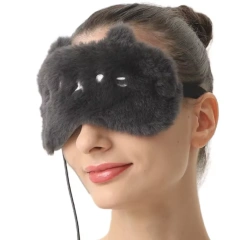 睡眠や旅行用にAmazonのホット再利用可能USB加熱アイマスクをカスタマイズ