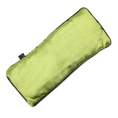 スラブサテンアイピロー 滑らかでソフトな冷却リラクゼーション フラックスシードラベンダーの香り 自然の目に優しい圧力 スパ