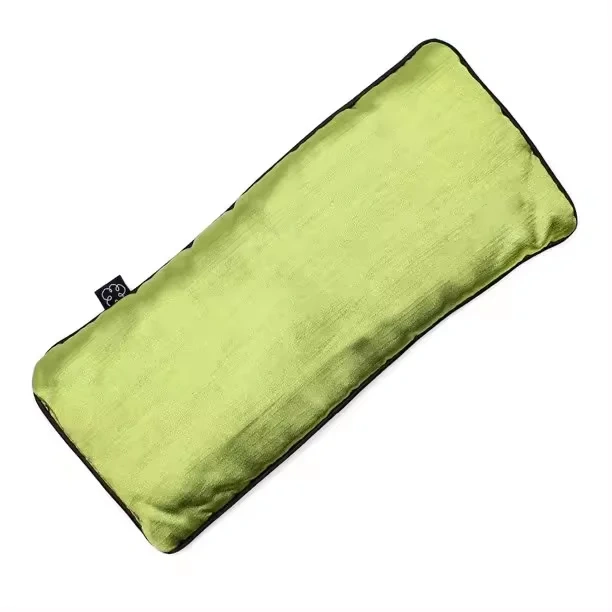 スラブサテンアイピロー 滑らかでソフトな冷却リラクゼーション フラックスシードラベンダーの香り 自然の目に優しい圧力 スパ