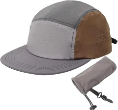 Breathable Foldable 5 Panels  Multi-colour Available Melon Snapback Cap