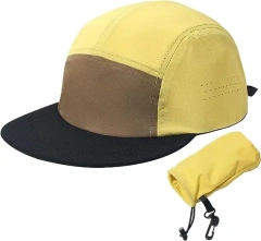Breathable Foldable 5 Panels  Multi-colour Available Melon Snapback Cap