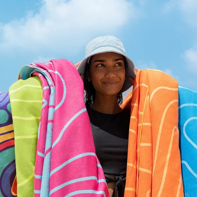 Quick Dry Lightweight-Beach Accessories Oversized Travel Towel Sand free Custom Microfiber Beach Towel