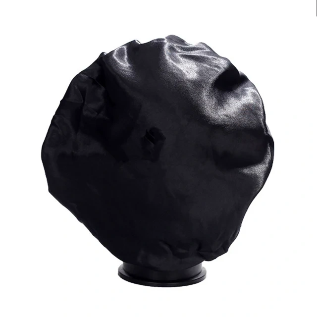 Custom Bonnets With Logo Women's Satin Double Layer Hat Sleep Hair Care Soft Bling Bonnets