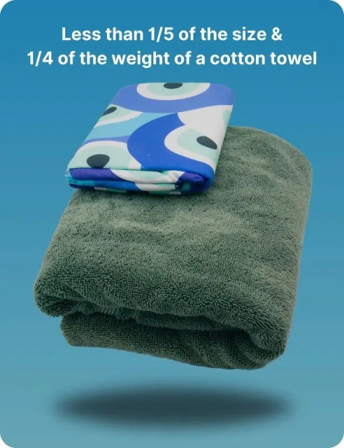 OEM quick drying beach towel super water absorbent microfibre lightweight custom logo microfiber beach towel