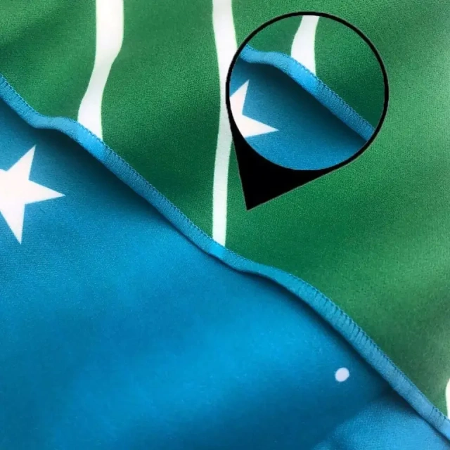 Custom made Bottle Recycled Suede Microfiber Beach Towel