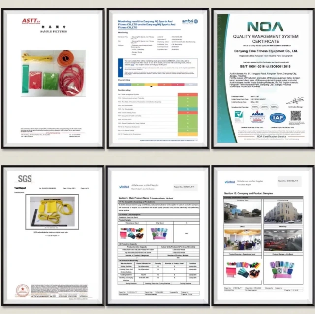 伸縮性のあるカスタムプリントの迷彩柄大理石ヒップサークル生地ブーティーバンド臀部エクササイズ抵抗バンド