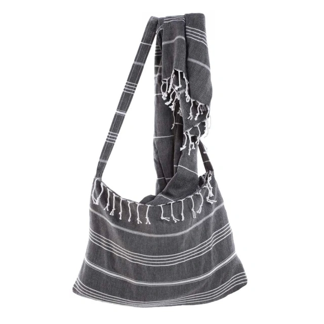 Wholesale personalized custom transformer towel 2 in 1 turkish cotton towels beach towels with bag