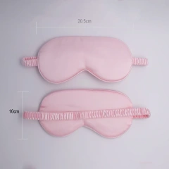 Customized Print Silky Satin Sleep Mask Double-Sided Satin Silk Blindfold for Eye Health Personalized Logo