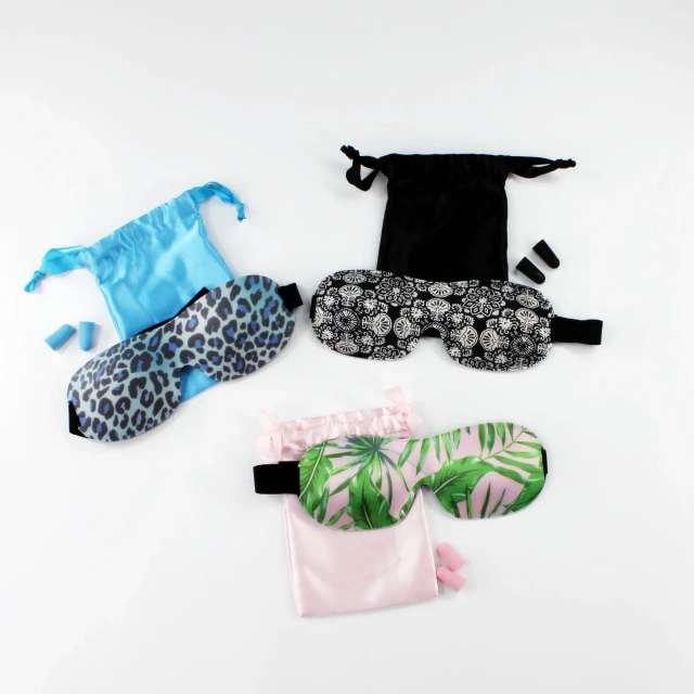 Super quality comfortable sleep eye mask gift printed 3d sleeping mask for men and women