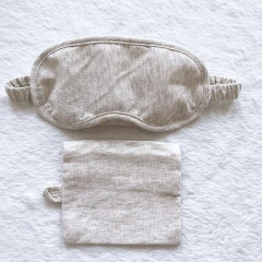 卸売遮光アイマスク コットンスリープアイマスク 睡眠用航空アイマスク ロゴプリント 旅行用