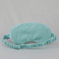 深い眠りのための滑らかで通気性のあるアイマスク、しわ防止、むくみ防止、卸売サテン睡眠アイマスク