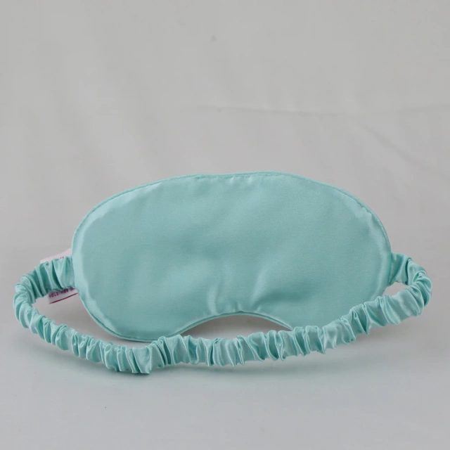 深い眠りのための滑らかで通気性のあるアイマスク、しわ防止、むくみ防止、卸売サテン睡眠アイマスク