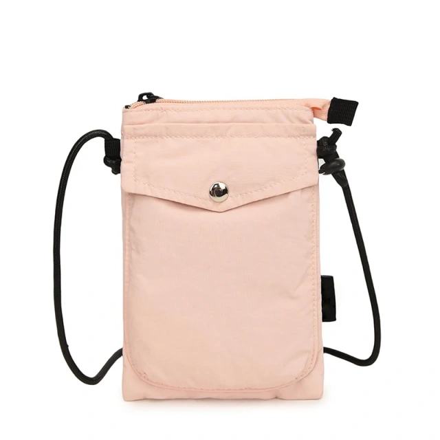 Minimalist Style Mobile Phone Makeup Bag Women Washed Cloth Bag Versatile Mini Shoulder Messenger Shopping Bag