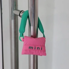 Wholesale Portable Soft Touch Nylon Casual Coin Purse Mini Bag Key Pouch Small Earphone Bag Storage Bag