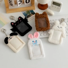 Custom Design Cute Korea Style Plush Idol Collect Photos K pop Photos Card Holder